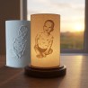 Lithophanies & photophores personnalisés — Funeral Memoria